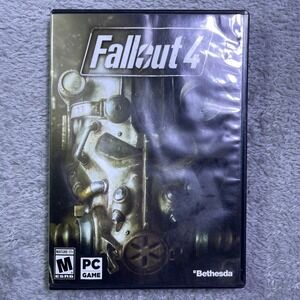 Fallout 4 PC Game Complete Edition with Case Disc‎ Manual